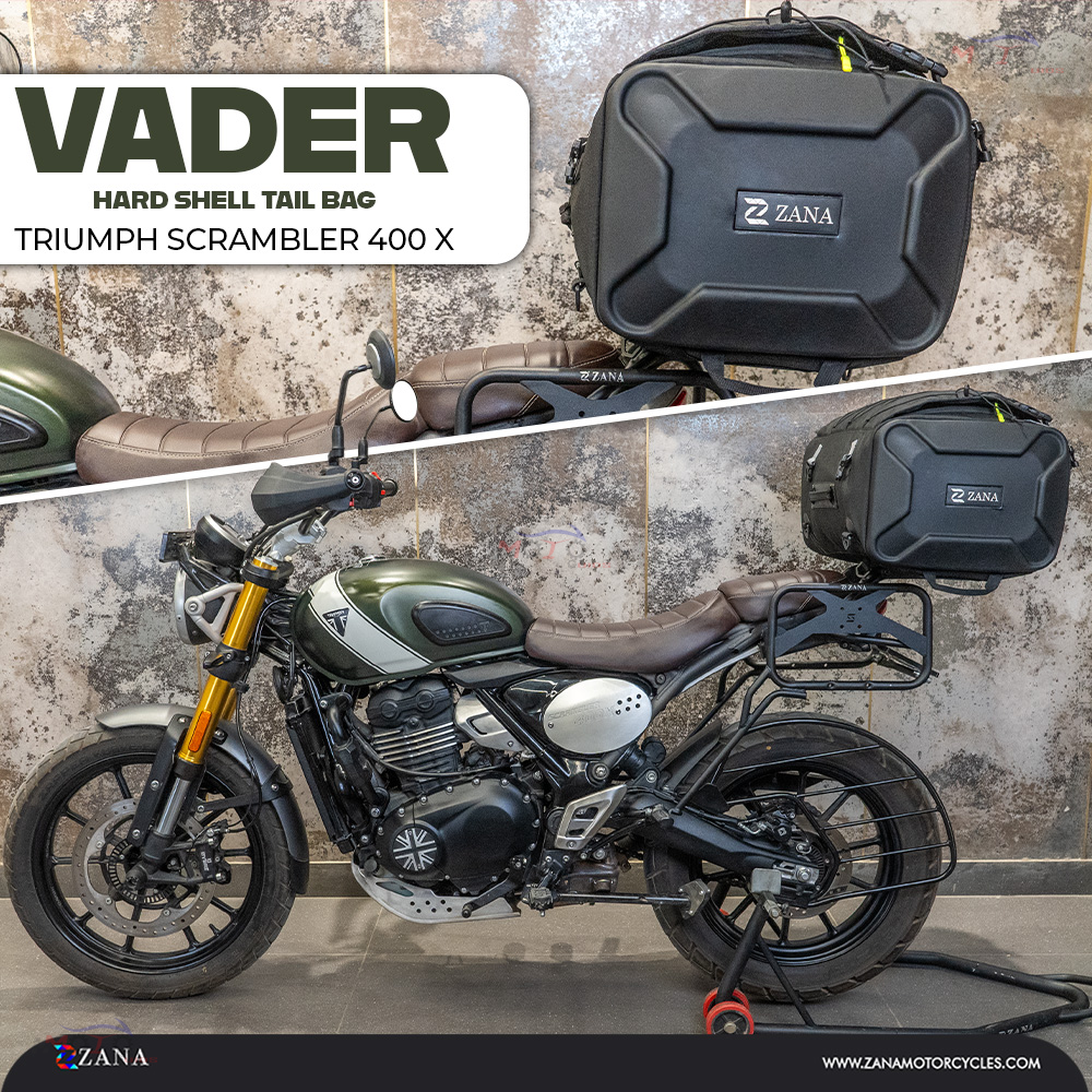 Zana- Vader Hard Shell Tail Bag (65 litre) for BMW 310 GS